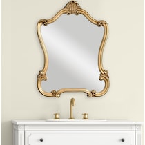 merici gold mirror   