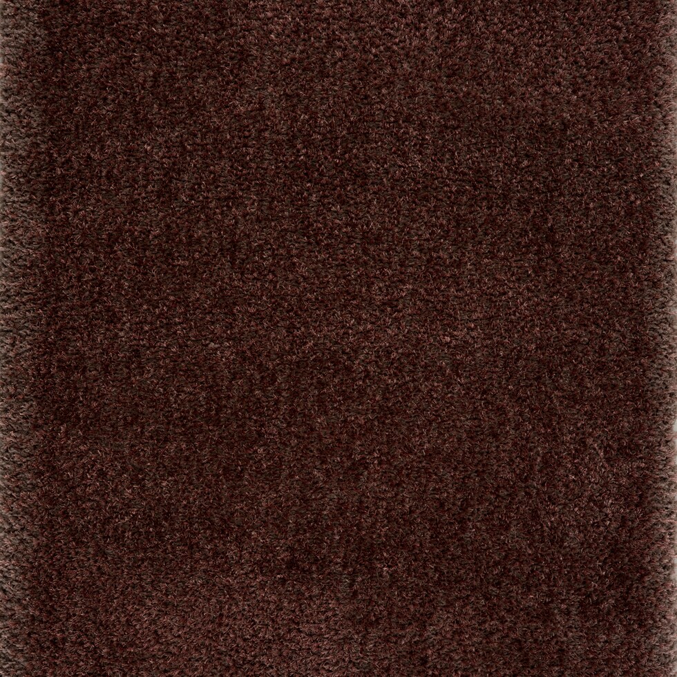 merino dark brown area rug  x    