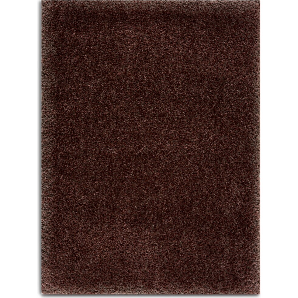 merino dark brown area rug  x    