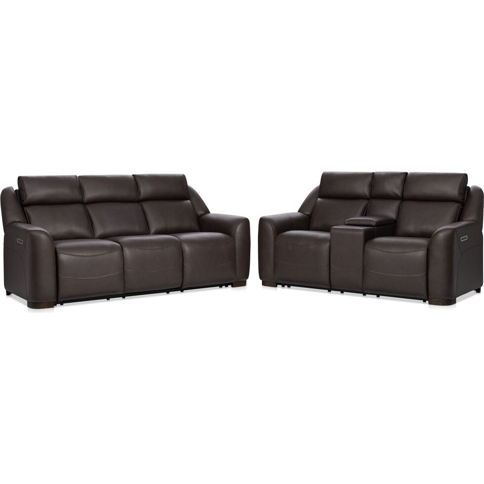 merrell dark brown  pc living room   
