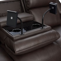 merrell dark brown  pc living room   