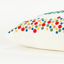 merry and bright multi accent pillow   