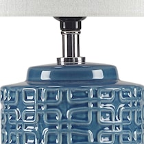 mesa blue table lamp   