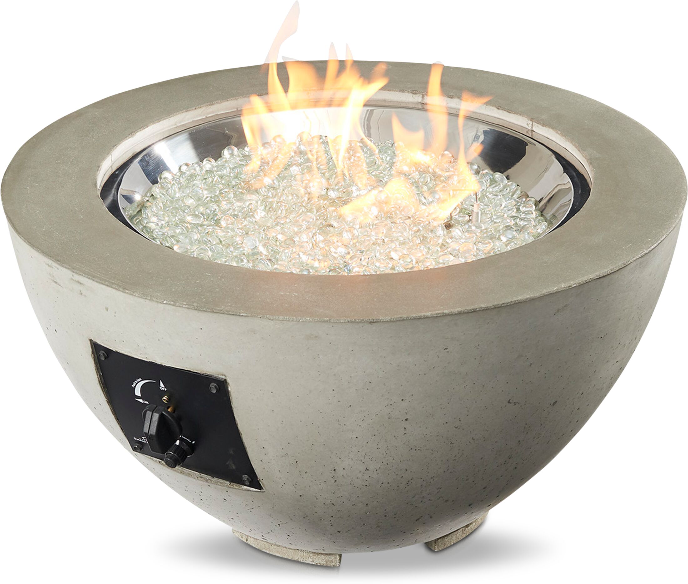 Mesa Concrete Fire Bowl | Value City Furniture