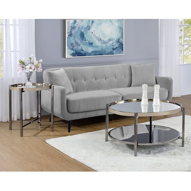 Meyers Round End Table