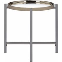 meyers gold end table   