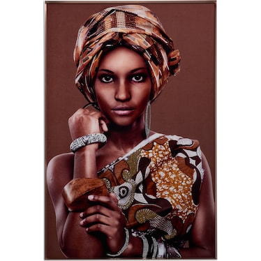 Mia 48'' x 32'' Wall Art