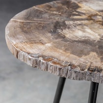micah black accent table   