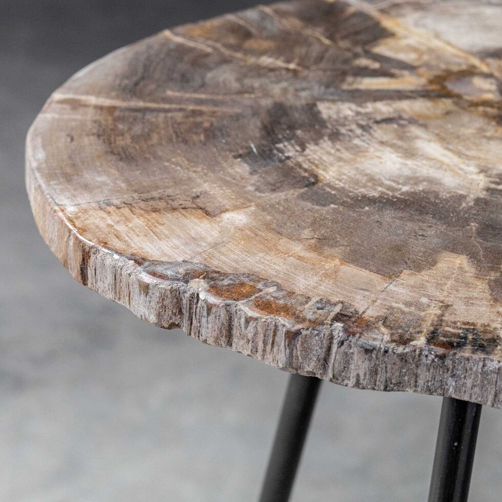 micah black accent table   