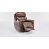 michail dark brown lift chair   