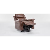 michail dark brown lift chair   