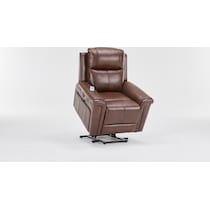 michail dark brown lift chair   