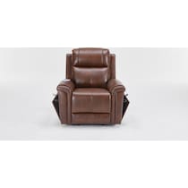 michail dark brown lift chair   