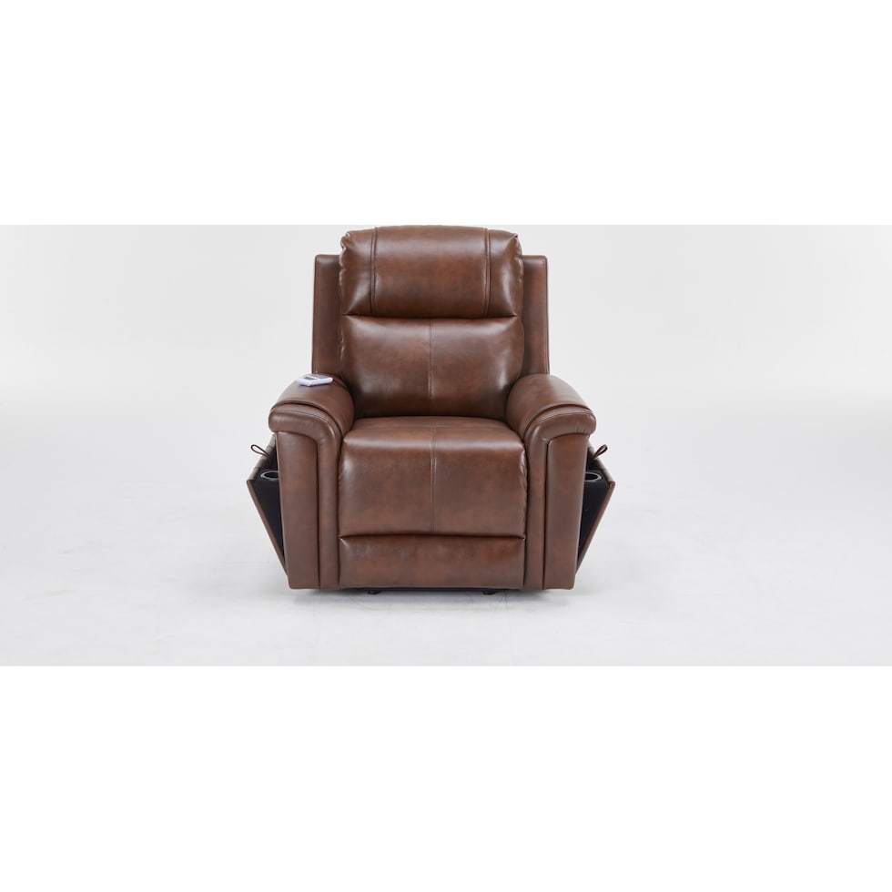 michail dark brown lift chair   