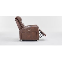 michail dark brown lift chair   
