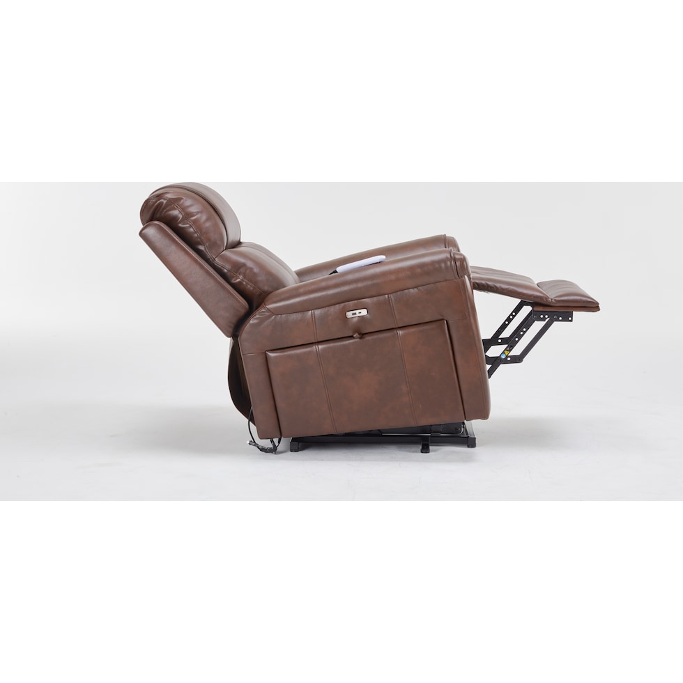 michail dark brown lift chair   