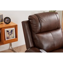 michail dark brown lift chair   