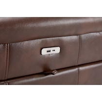 michail dark brown lift chair   