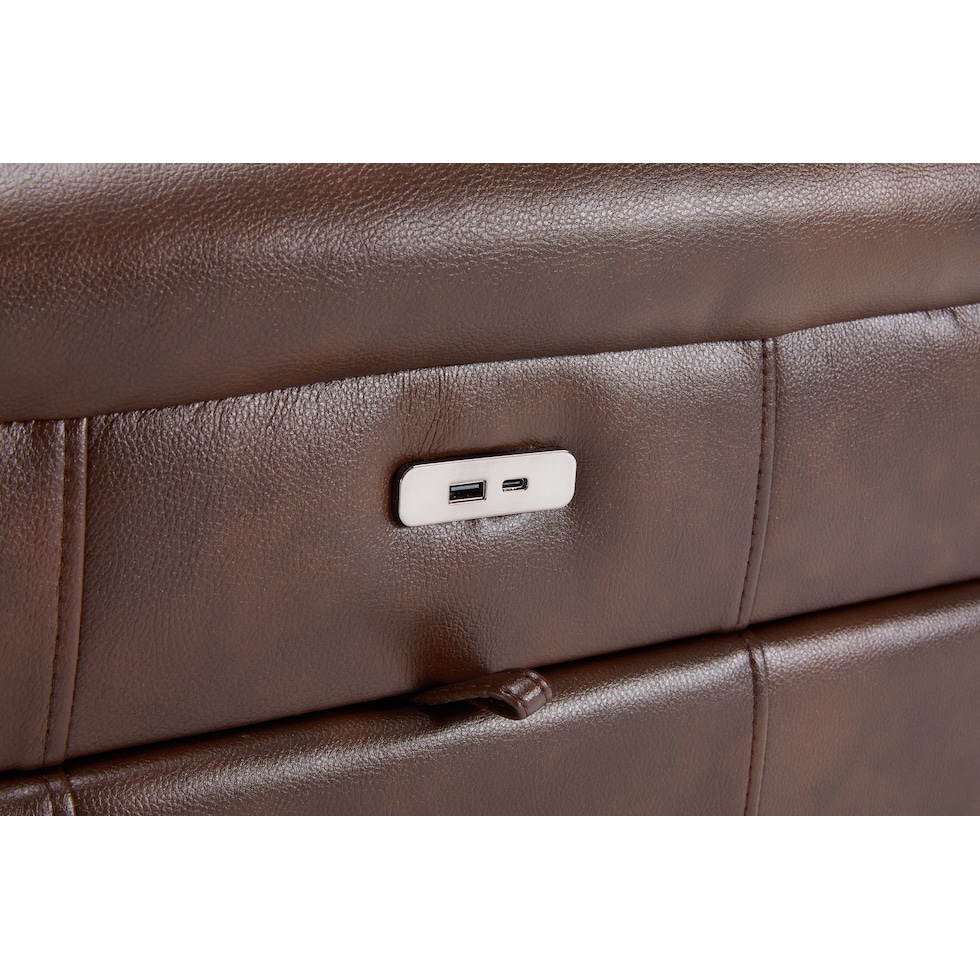 michail dark brown lift chair   