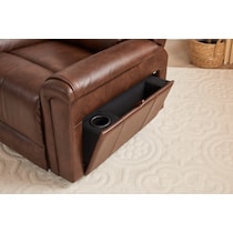 michail dark brown lift chair   