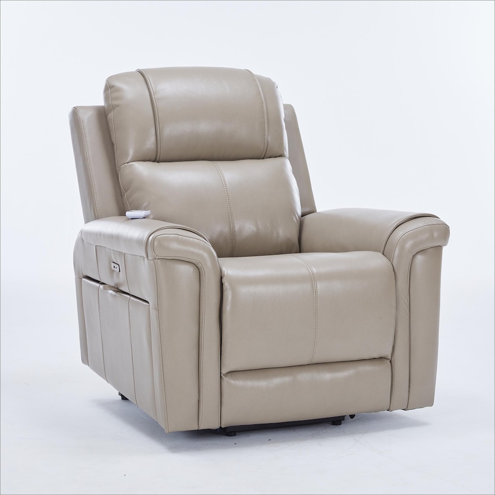 michail light brown lift chair   