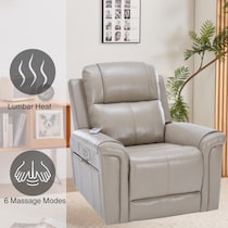 michail light brown lift chair   