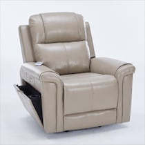 michail light brown lift chair   