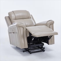 michail light brown lift chair   