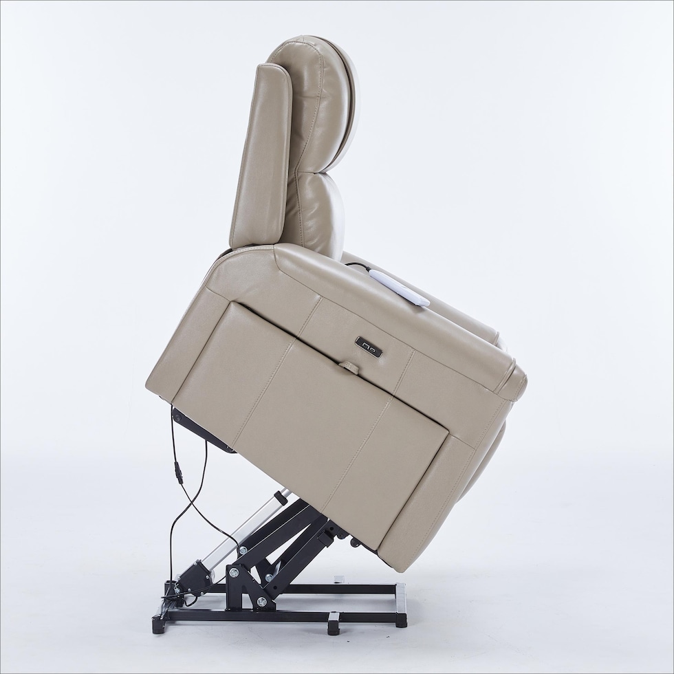 michail light brown lift chair   