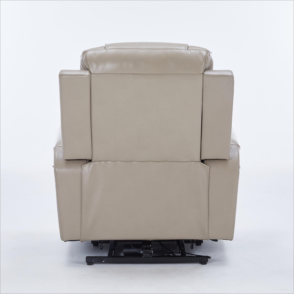 michail light brown lift chair   