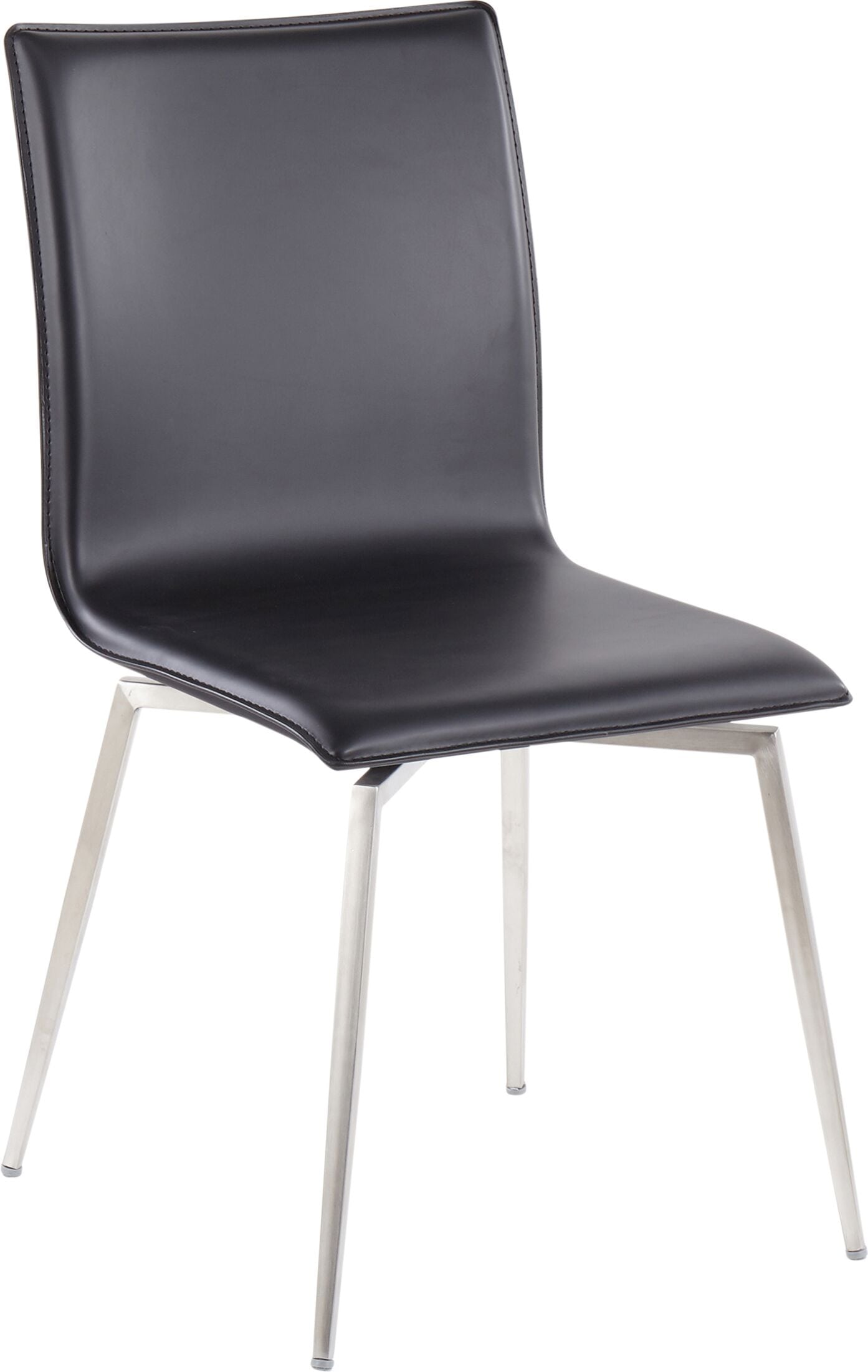 Midas Set of 2 Dining Chairs - Black | Value City Furniture