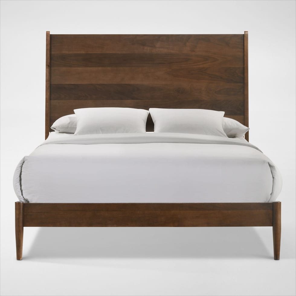 midtown bedroom light brown  pc full bedroom   