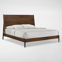midtown bedroom light brown king bed   