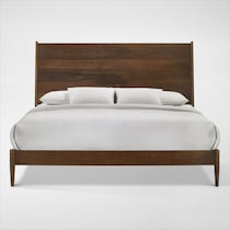 midtown bedroom light brown king bed   