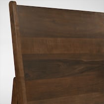 midtown bedroom light brown twin bed   