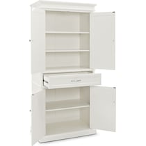 midway white kitchen pantry   