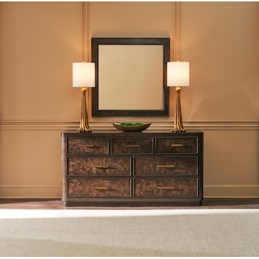 Milan Dresser and Mirror