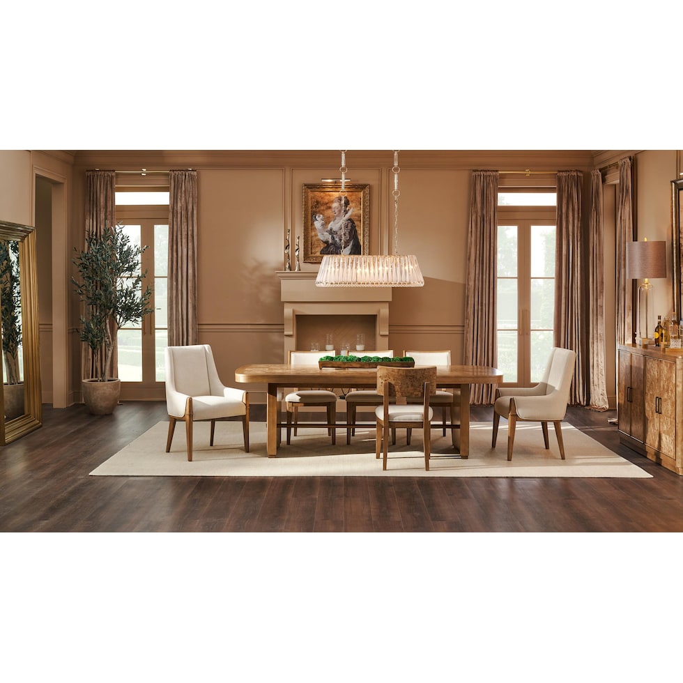 milan dining light brown dining chair   