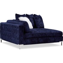 milan blue corner sofa   