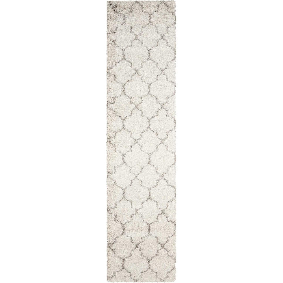 milano white area rug  x    