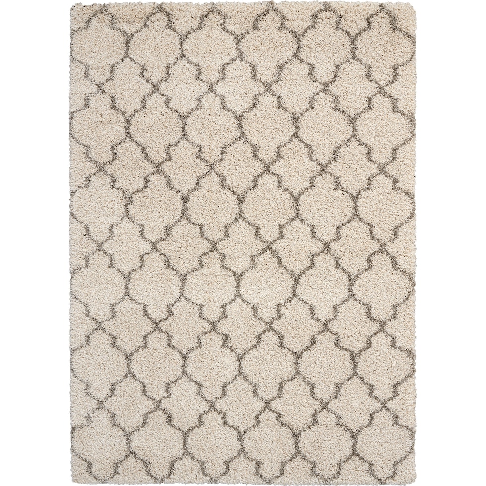 milano white area rug  x    