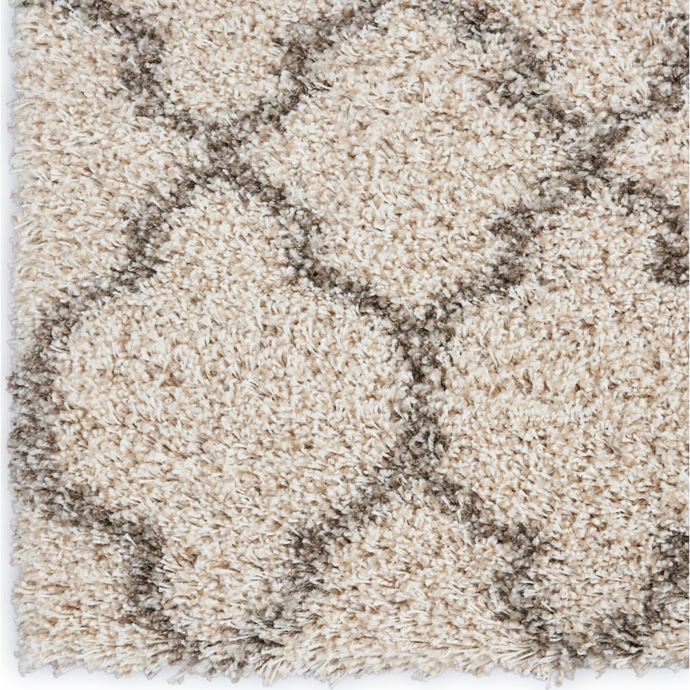 milano white area rug  x    