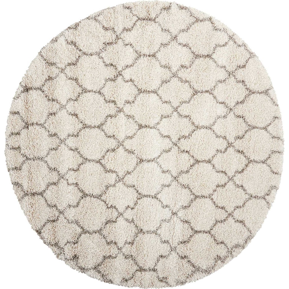 milano white rug   