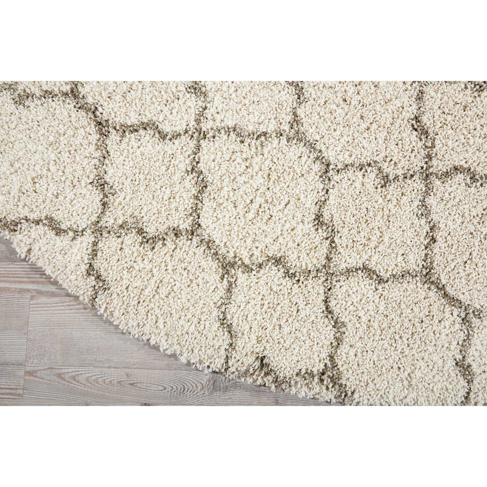 milano white rug   