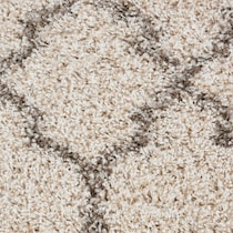 milano white rug   
