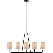 milena bronze chandelier   