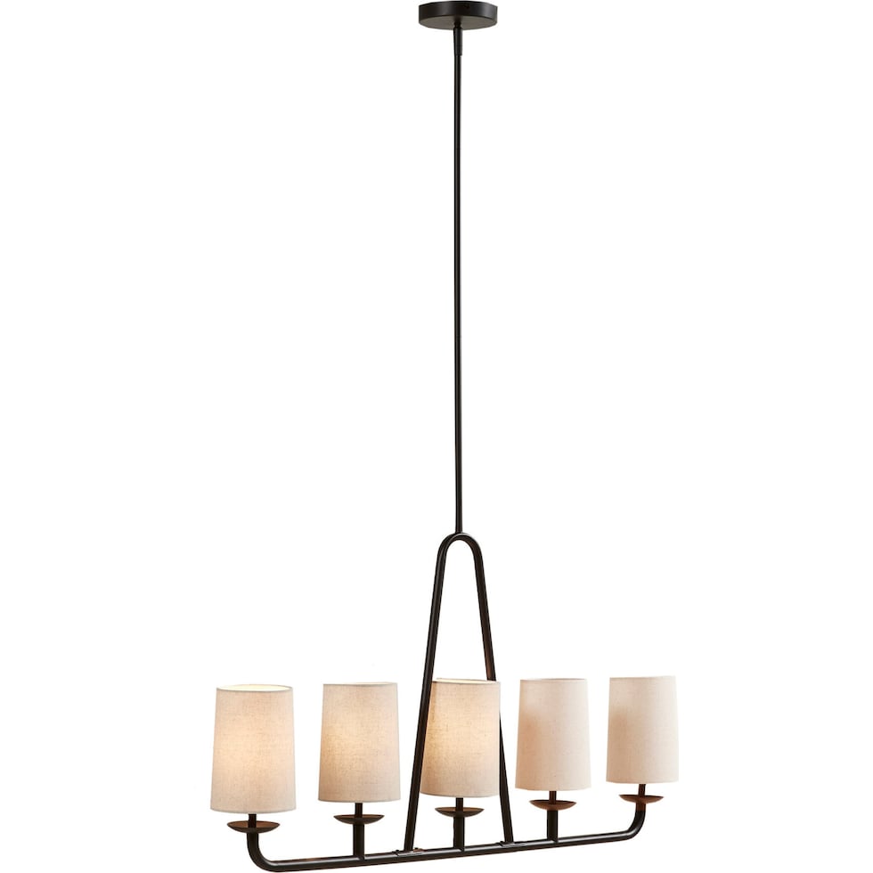 milena bronze chandelier   