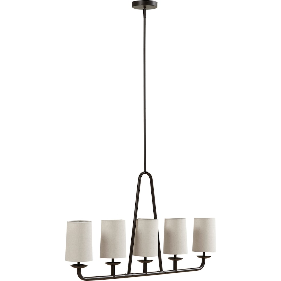 milena bronze chandelier   