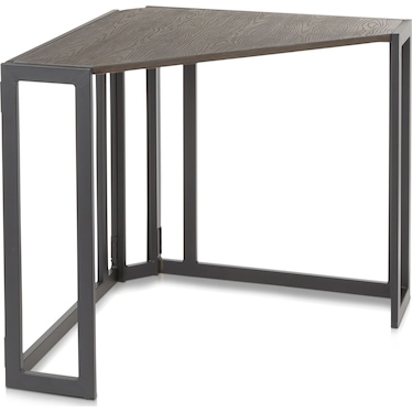 Miles Corner Desk - Black