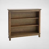 miley dark brown bookcase   